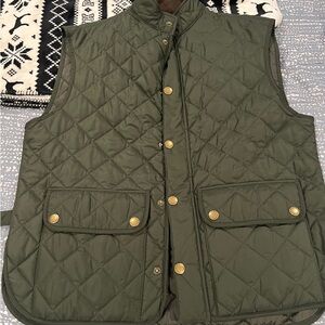 Barbour Lowerdale Quilted Gilet Olive Green